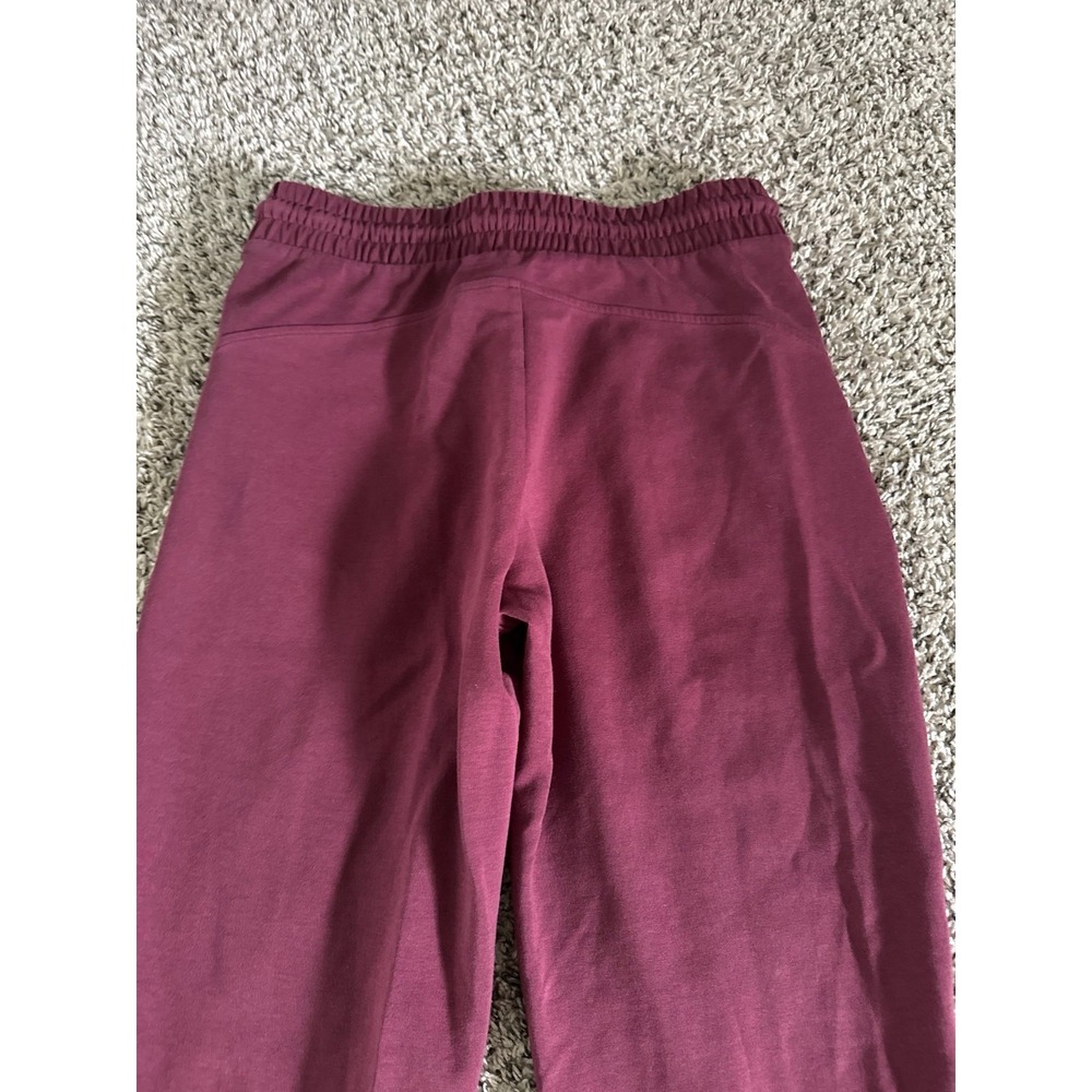Old Navy Women's Maroon High-Rise Elastic Drawstring Jogger Size Medium - Picture 7 of 8